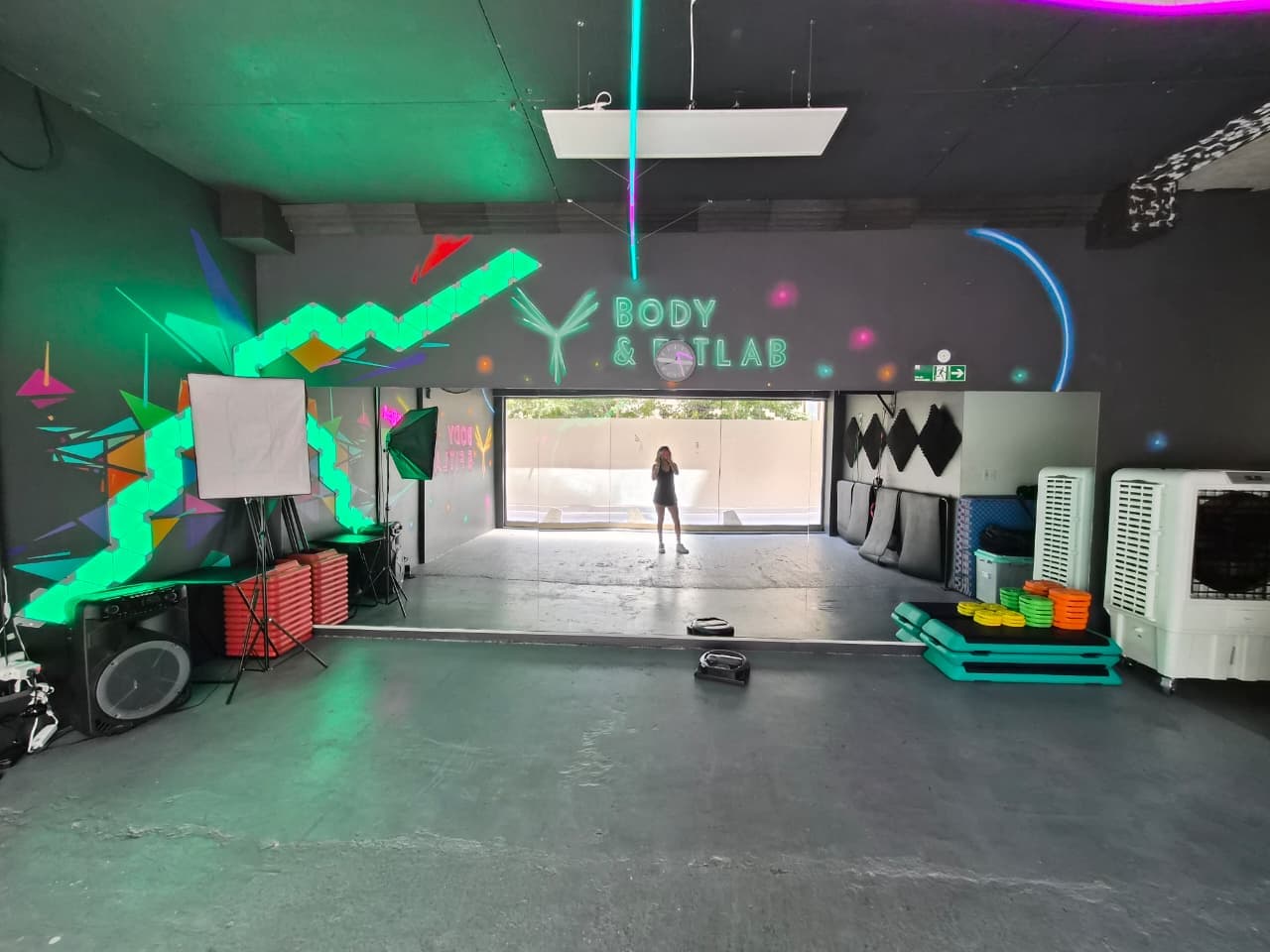 Equipamiento y espacios de BodyFitLab